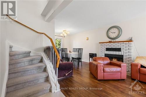 1457 Prestone Drive, Ottawa, ON - Indoor With Fireplace