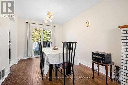 1457 Prestone Drive, Ottawa, ON - Indoor Photo Showing Dining Room