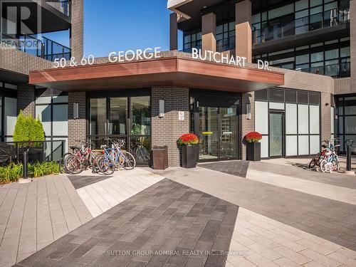 314 - 60 George Butchart Drive, Toronto, ON - Outdoor With Balcony