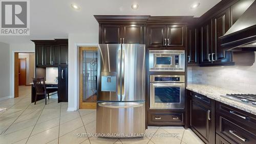 36 Hurricane Street, Vaughan, ON - Indoor Photo Showing Kitchen With Upgraded Kitchen