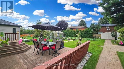 36 Hurricane Street, Vaughan, ON - Outdoor With Deck Patio Veranda With Backyard