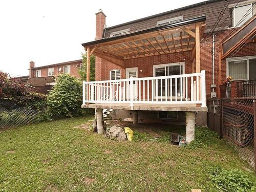 Face arriÃ¨re - 5222 Rue Chabanel, Laval (Chomedey), QC - Outdoor With Deck Patio Veranda With Exterior