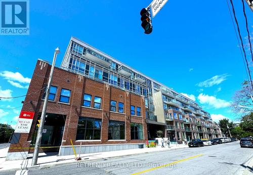 434 - 150 Logan Avenue, Toronto, ON - Outdoor With Facade