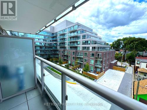 434 - 150 Logan Avenue, Toronto, ON - Outdoor With Balcony With Exterior