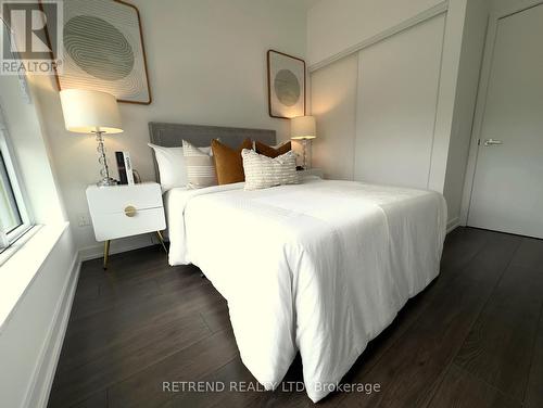 434 - 150 Logan Avenue, Toronto, ON - Indoor Photo Showing Bedroom