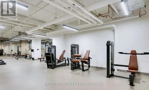 434 - 150 Logan Avenue, Toronto, ON - Indoor Photo Showing Gym Room