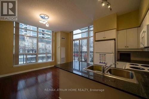 106 - 19 Barberry Place, Toronto, ON - Indoor Photo Showing Kitchen With Double Sink