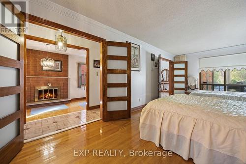 197 Anthony Lane, Vaughan, ON - Indoor Photo Showing Bedroom With Fireplace