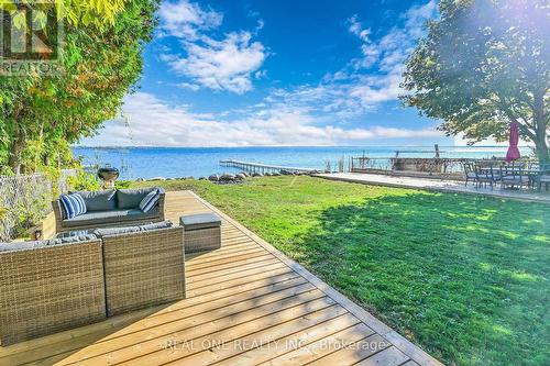 405 Limerick Street, Innisfil, ON - Outdoor With Body Of Water With Deck Patio Veranda With View