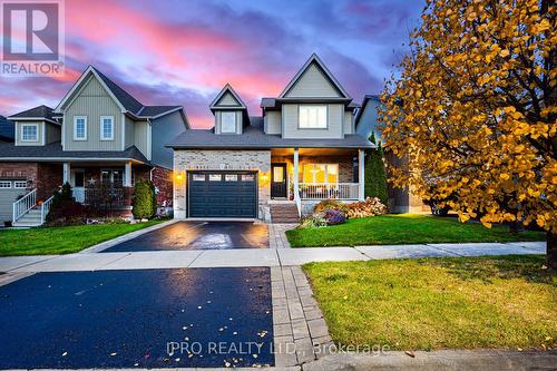 7 Aiken Crescent, Orangeville, ON - Outdoor With Deck Patio Veranda With Facade