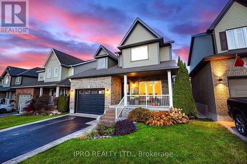 7 Aiken Crescent, Orangeville, ON - Outdoor With Deck Patio Veranda With Facade