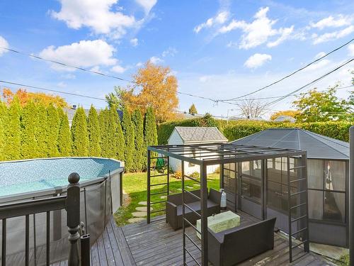 Cour - 7 Rue Giroux, Mercier, QC - Outdoor With Deck Patio Veranda