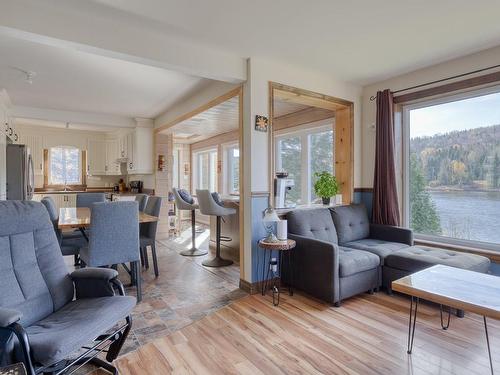 Salon - 141 Ch. Du Lac-St-Louis E., Saint-Zénon, QC - Indoor Photo Showing Living Room