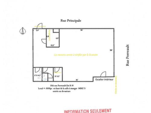 Drawing (sketch) - A-10 Rue Perreault E., Rouyn-Noranda, QC - Other