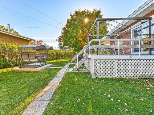 Backyard - 870 7E Rue, Saint-Jérôme, QC - Outdoor With Deck Patio Veranda