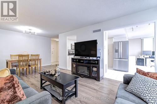 1210 - 350 Webb Drive, Mississauga, ON - Indoor Photo Showing Living Room