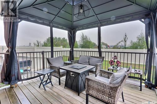 10 702 Mesa Way, Shellbrook, SK - Outdoor With Deck Patio Veranda With Exterior