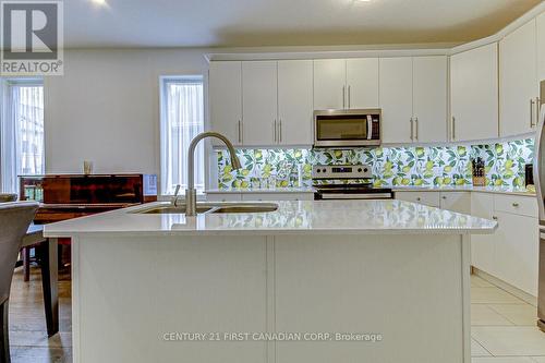 1327 Whetherfield Street, London, ON - Indoor Photo Showing Kitchen With Double Sink