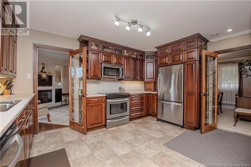 90 Ammon Street, Moncton, NB - Indoor Photo Showing Kitchen With Stainless Steel Kitchen