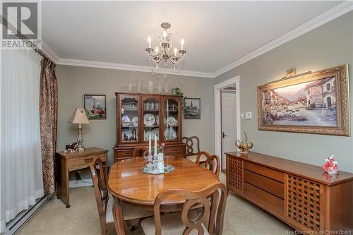 90 Ammon Street, Moncton, NB - Indoor Photo Showing Dining Room