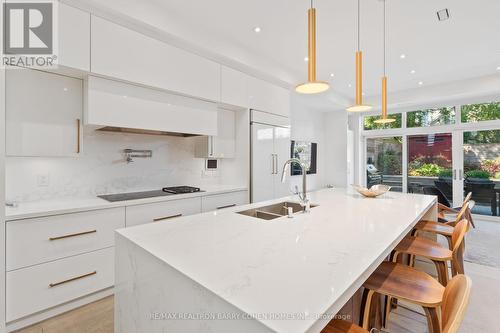 240 Hillsdale Avenue E, Toronto, ON - Indoor Photo Showing Kitchen With Double Sink With Upgraded Kitchen