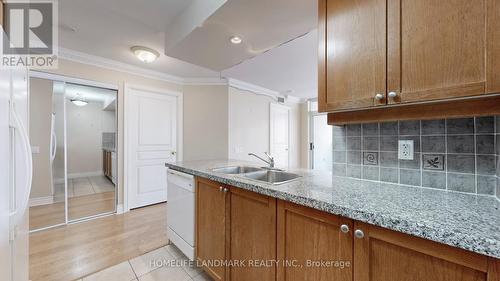 911 - 10 Northtown Way, Toronto (Willowdale East), ON - Indoor Photo Showing Kitchen With Double Sink