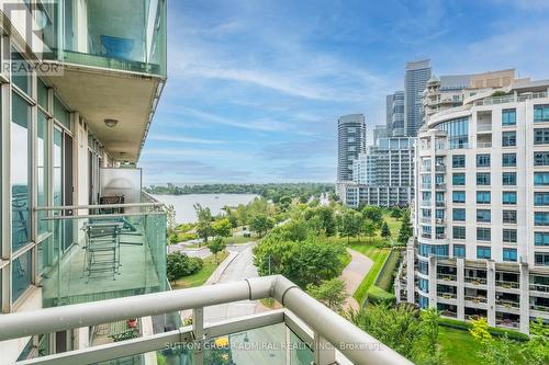 808 - 5 Marine Parade Drive, Toronto, ON - Outdoor With Balcony