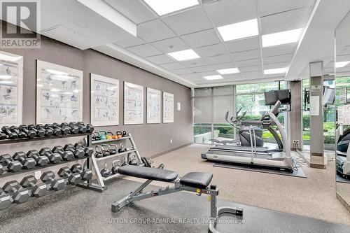 808 - 5 Marine Parade Drive, Toronto, ON - Indoor Photo Showing Gym Room