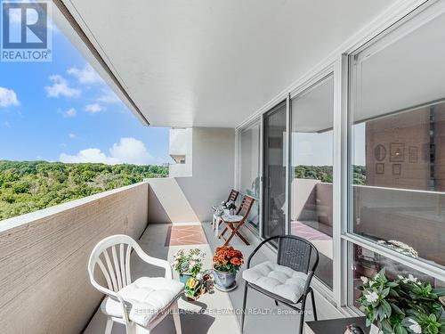 1205 - 270 Scarlett Road, Toronto (Rockcliffe-Smythe), ON - Outdoor With Balcony With Exterior