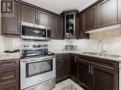 1205 - 270 Scarlett Road, Toronto (Rockcliffe-Smythe), ON - Indoor Photo Showing Kitchen With Stainless Steel Kitchen With Double Sink