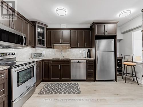 1205 - 270 Scarlett Road, Toronto (Rockcliffe-Smythe), ON - Indoor Photo Showing Kitchen With Stainless Steel Kitchen