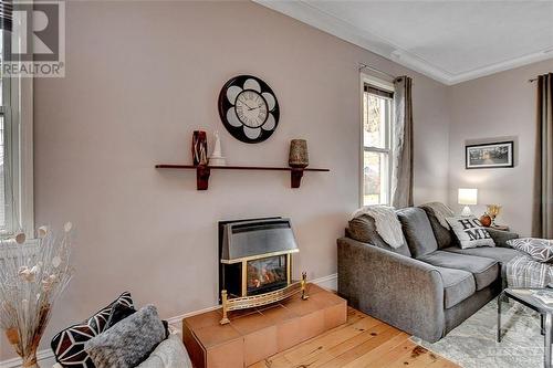 3100 Kinburn Side Road, Ottawa, ON - Indoor Photo Showing Living Room With Fireplace