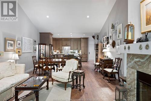 59 Red Oak Crescent, Amherstburg, ON - Indoor Photo Showing Living Room With Fireplace