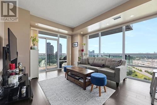 2202 - 16 Brookers Lane, Toronto (Mimico), ON - Indoor Photo Showing Living Room