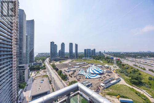 2202 - 16 Brookers Lane, Toronto (Mimico), ON - Outdoor With Balcony With View