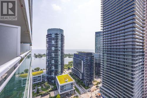 2202 - 16 Brookers Lane, Toronto (Mimico), ON - Outdoor With Balcony With Facade