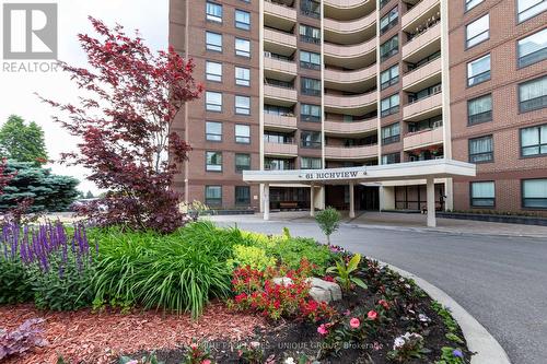 301 - 61 Richview Road, Toronto (Humber Heights), ON - Outdoor With Balcony With Facade