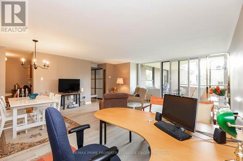 301 - 61 Richview Road, Toronto, ON - Indoor Photo Showing Living Room With Fireplace