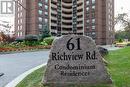 301 - 61 Richview Road, Toronto, ON  - Outdoor With Balcony With Facade 