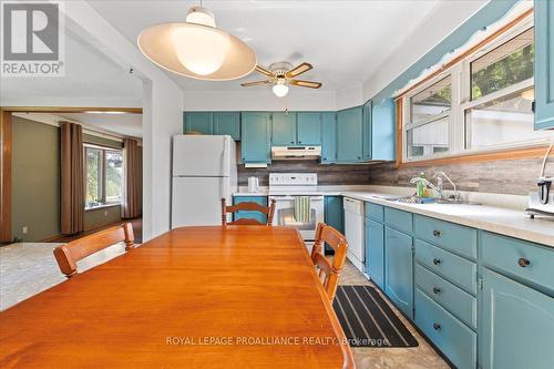 7163 Poplar Drive, Hamilton Township (Bewdley), ON - Indoor Photo Showing Kitchen With Double Sink