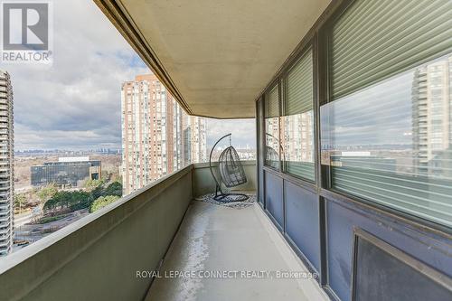 1908 - 75 Wynford Heights Crescent, Toronto, ON - Outdoor With Balcony With Exterior