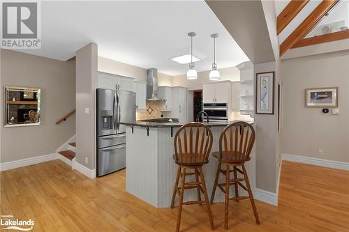 1259 Golf Course Road, Huntsville, ON - Indoor Photo Showing Kitchen