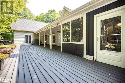 1259 Golf Course Road, Huntsville, ON - Outdoor With Deck Patio Veranda With Exterior