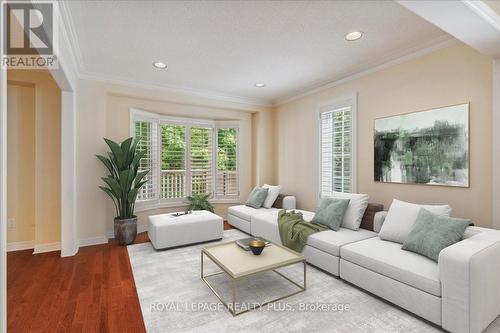 11 - 1735 The Collegeway, Mississauga, ON - Indoor Photo Showing Living Room