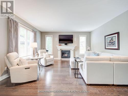 22 Oceans Pond Court, Caledon, ON - Indoor Photo Showing Living Room With Fireplace