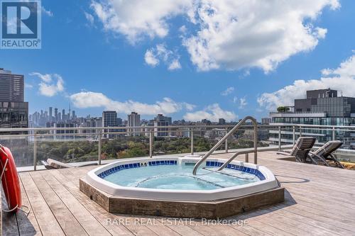 1405 - 83 Redpath Avenue, Toronto (Mount Pleasant West), ON - Outdoor With Above Ground Pool With Deck Patio Veranda With View