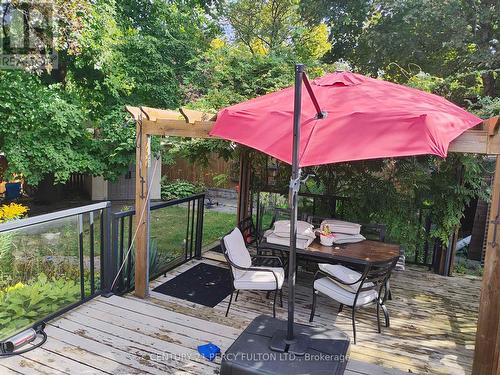 Main Fl - 804 Grace Street, Newmarket, ON - Outdoor With Deck Patio Veranda