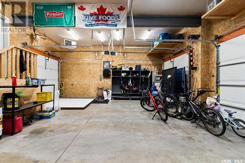 7 Stanford Road, White City, SK - Indoor Photo Showing Garage