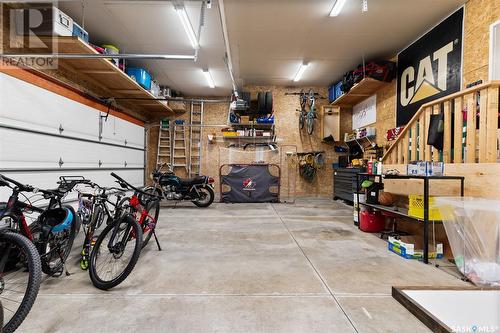 7 Stanford Road, White City, SK - Indoor Photo Showing Garage