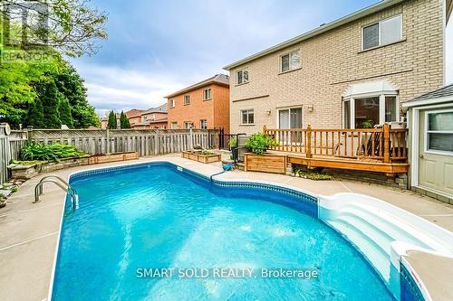 13 Manorpark Court, Markham, ON - Outdoor With In Ground Pool With Deck Patio Veranda With Backyard With Exterior